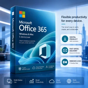 Microsoft Office 365 - Windows & Mac, 5 device/user