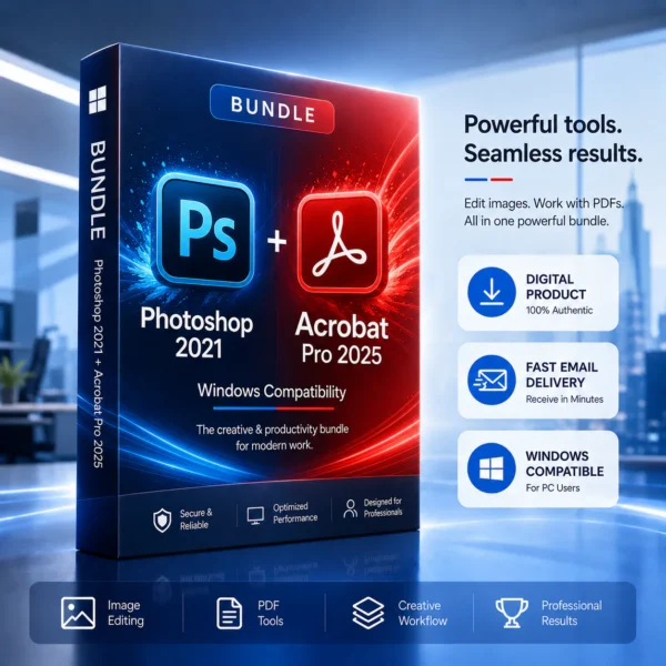 Photoshop 2021 + Acrobat Pro 2025 - Windows Compatibility