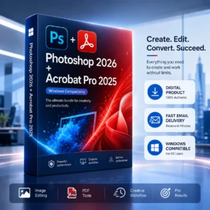Photoshop 2026 + Acrobat Pro 2025 - Windows Compatibility