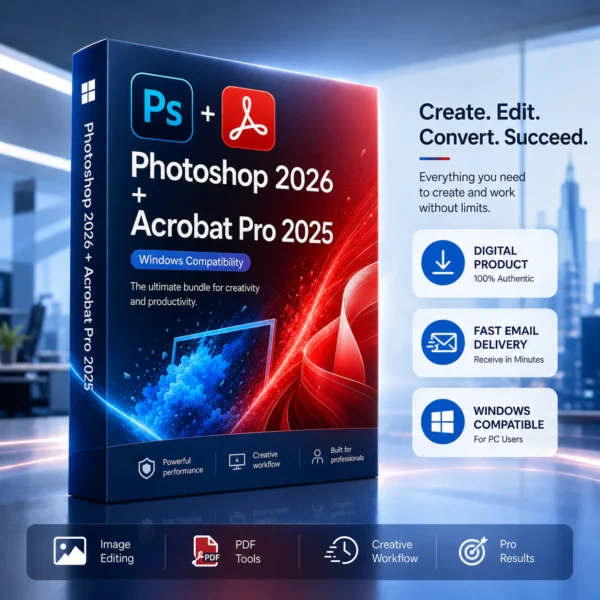 Photoshop 2026 + Acrobat Pro 2025 - Windows Compatibility