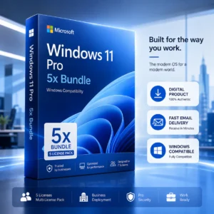 Microsoft Windows 11 Pro 5x Bundle